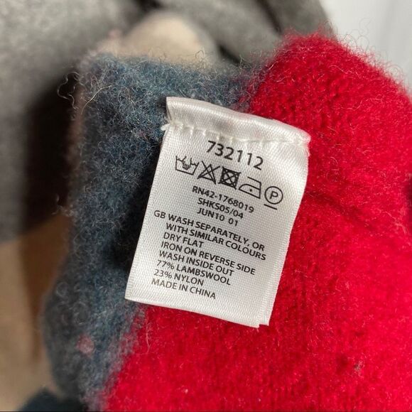 Monsoon Multicolor Striped Lambswool Sweater Cardigan - Picture 8 of 9